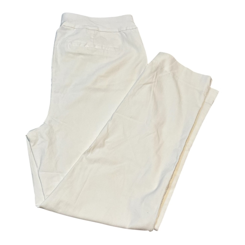 Chico's Women’s 2R White Business Casual Pants